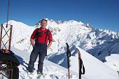 Scialpinistica da Lizzola al Passo di Manina e Monte Sasna nella splendida giornata del 16 gennaio 2010 -  FOTOGALLERY